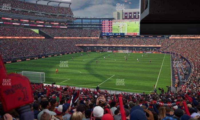 Gillette Stadium - Section 140 Seat View