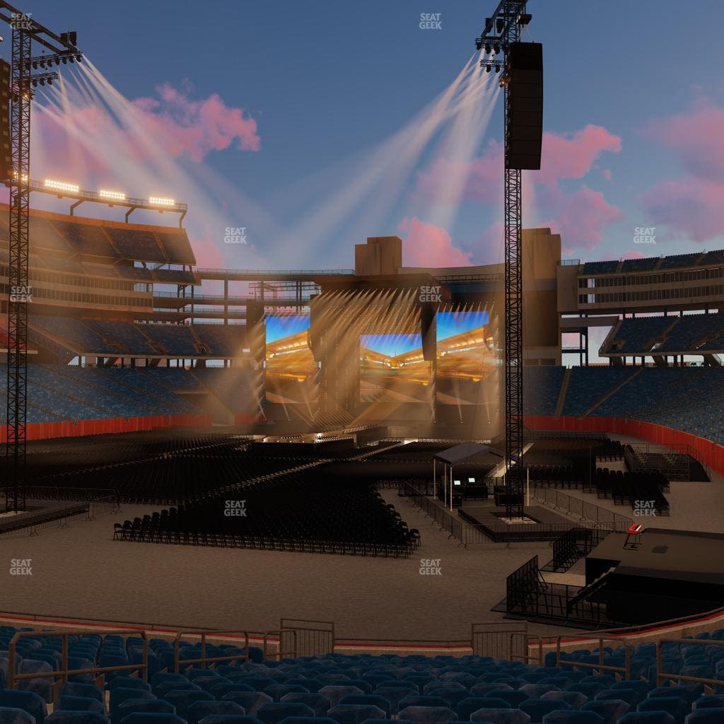 Gillette Stadium - Section 140 Seat View