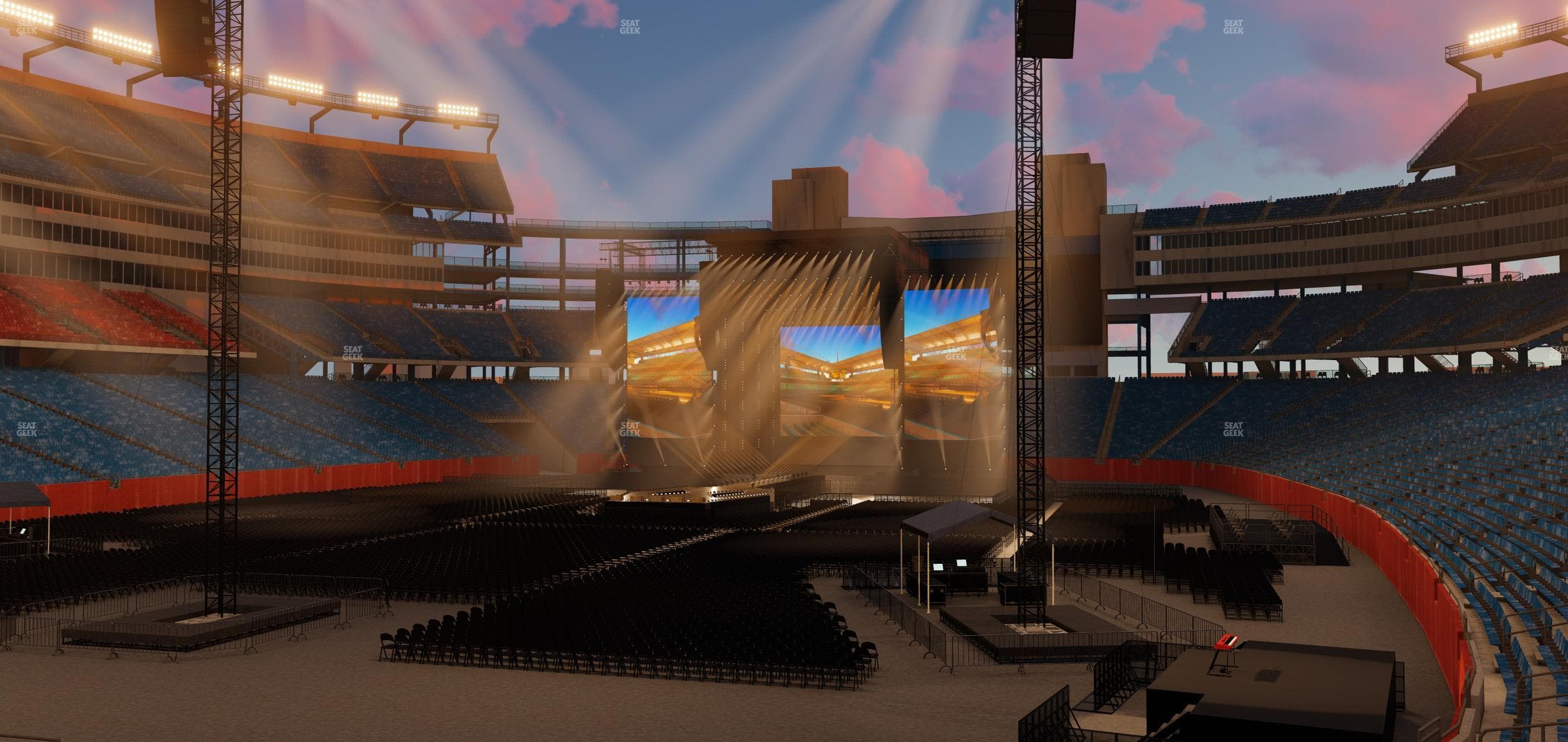 Gillette Stadium - Section 140 Seat View