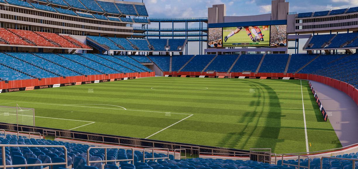 Gillette Stadium - Section 140 Seat View
