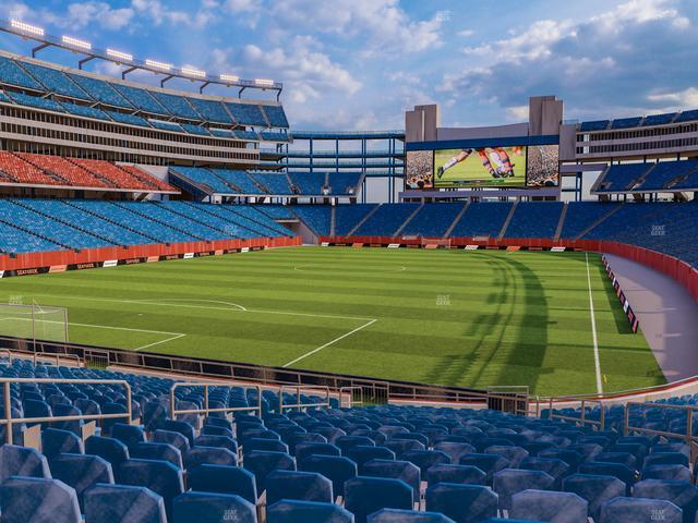 Gillette Stadium - Section 140 Seat View Gillette Stadium - Section 140 Seat View