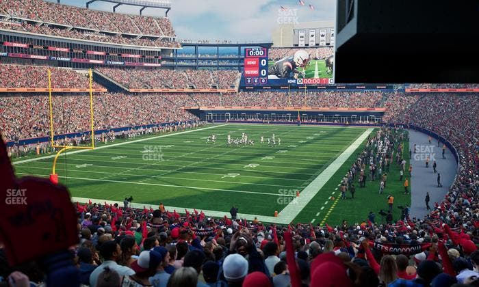 Gillette Stadium - Section 140 Seat View