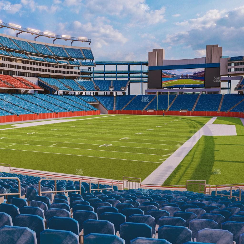 Gillette Stadium - Section 140 Seat View