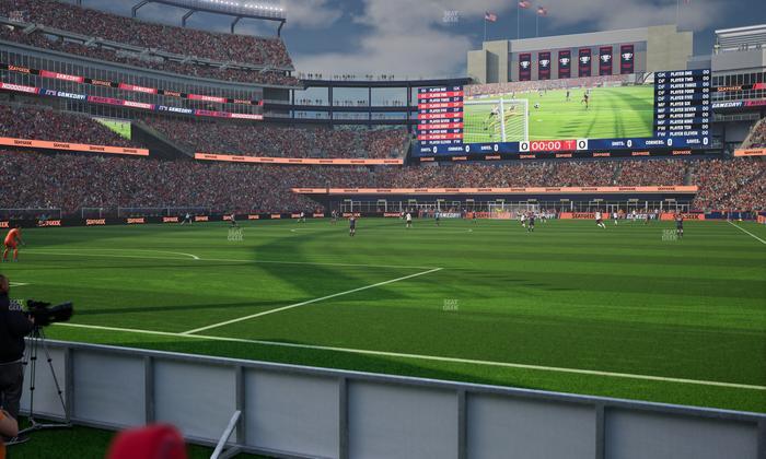 Gillette Stadium - Section 140 Seat View