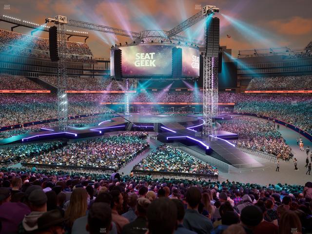 Gillette Stadium - Section 141 Seat View Gillette Stadium - Section 141 Seat View