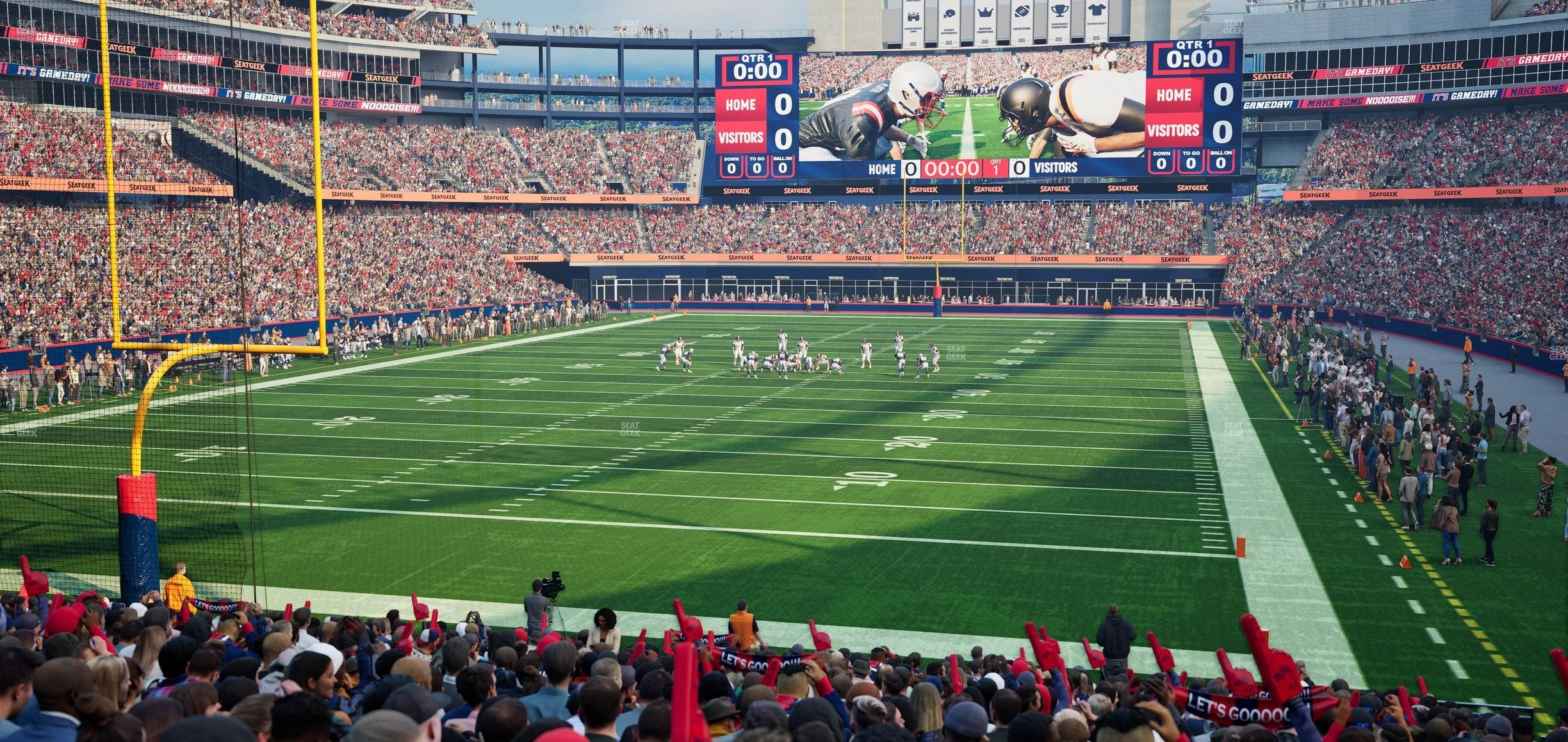Gillette Stadium - Section 141 Seat View