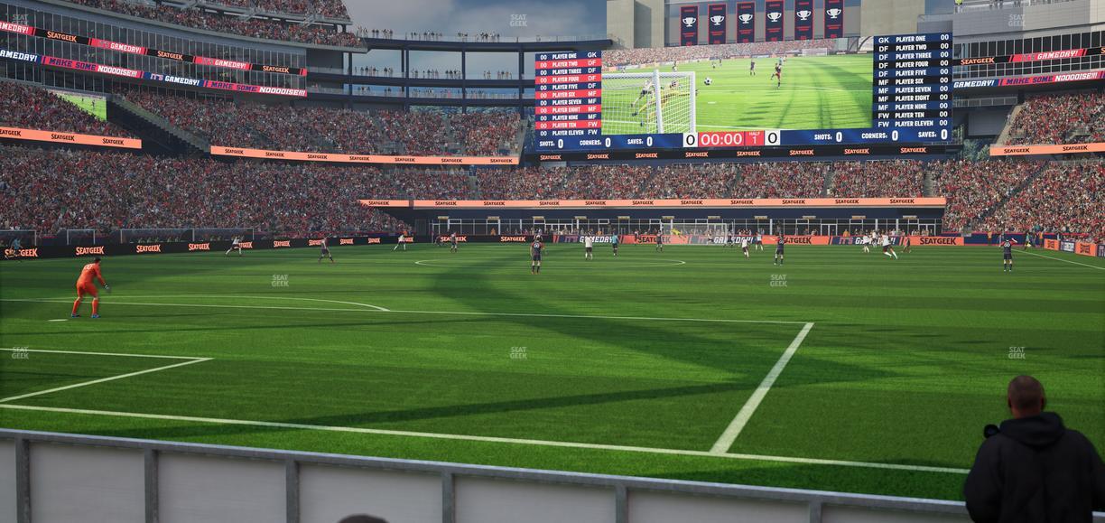 Gillette Stadium - Section 141 Seat View