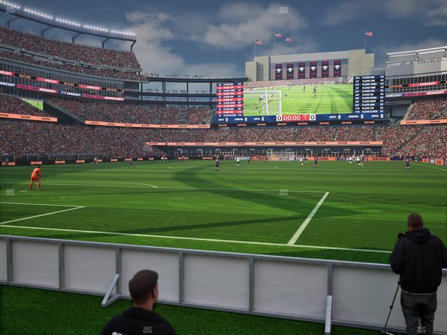 Gillette Stadium - Section 141 Seat View