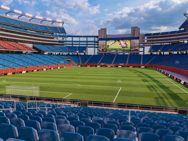 Gillette Stadium - Section 141 Seat View Gillette Stadium - Section 141 Seat View