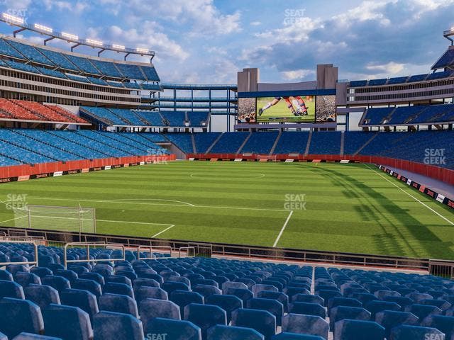 Gillette Stadium - Section 141 Seat View