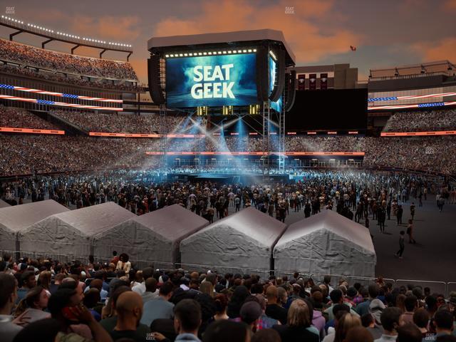 Gillette Stadium - Section 141 Seat View Gillette Stadium - Section 141 Seat View