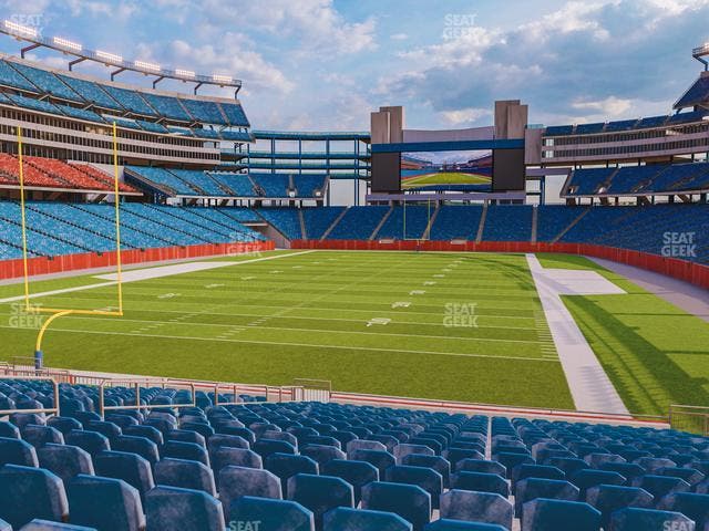Gillette Stadium - Section 141 Seat View