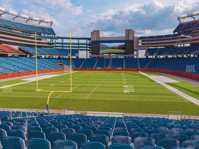 Gillette Stadium - Section 142 Seat View