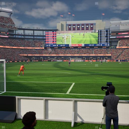 Gillette Stadium - Section 142 Seat View