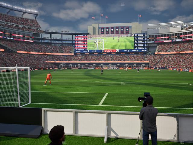 Gillette Stadium - Section 142 Seat View