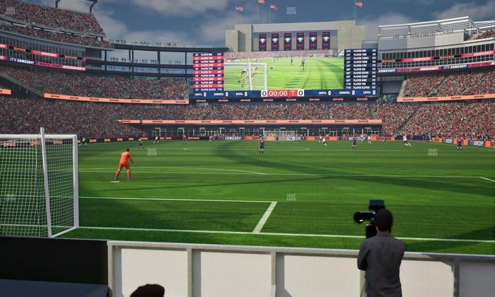 Gillette Stadium - Section 142 Seat View