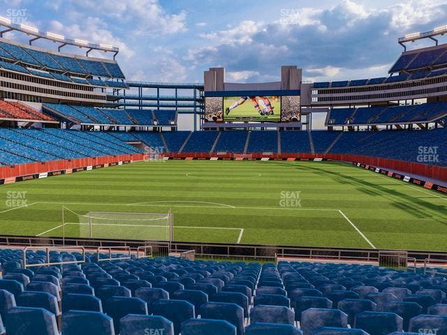 Gillette Stadium - Section 142 Seat View