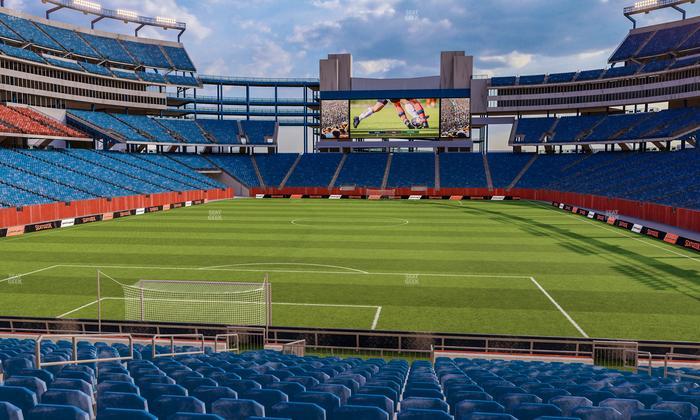 Gillette Stadium - Section 142 Seat View