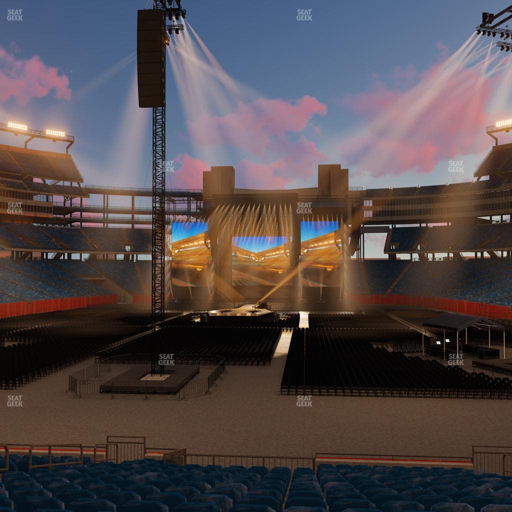 Gillette Stadium - Section 142 Seat View