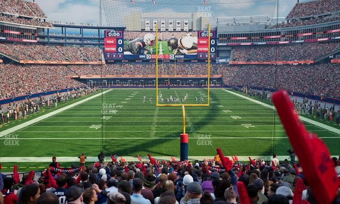 Gillette Stadium - Section 143 Seat View