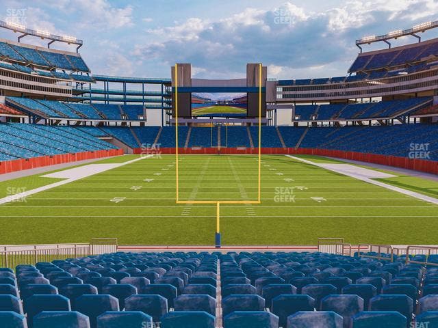 Gillette Stadium - Section 143 Seat View
