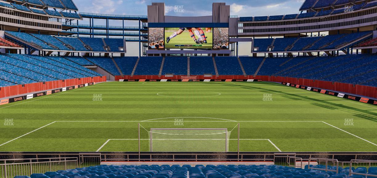 Gillette Stadium - Section 143 Seat View