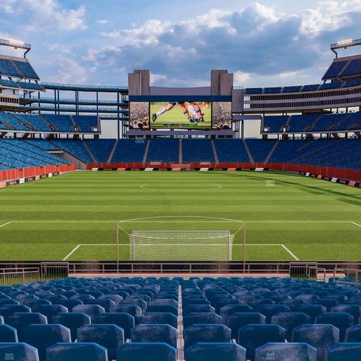 Gillette Stadium - Section 143 Seat View