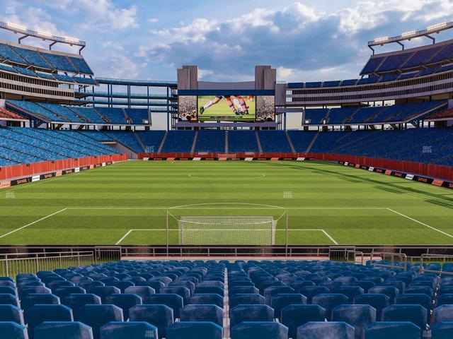 Gillette Stadium - Section 143 Seat View Gillette Stadium - Section 143 Seat View
