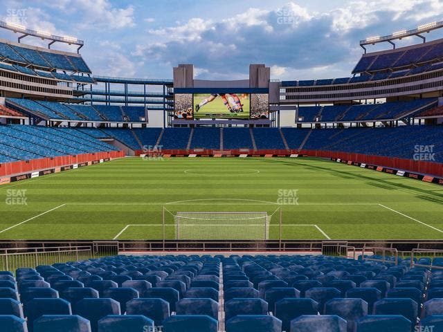 Gillette Stadium - Section 143 Seat View