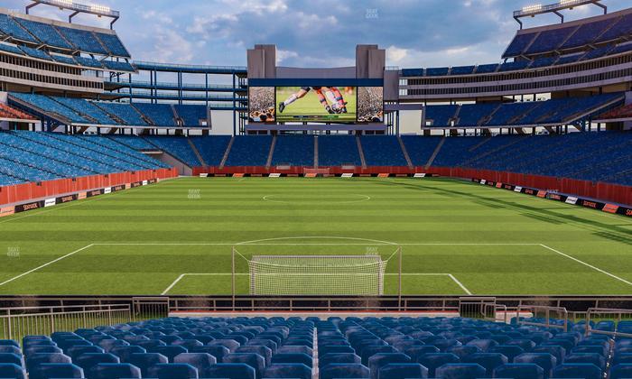 Gillette Stadium - Section 143 Seat View