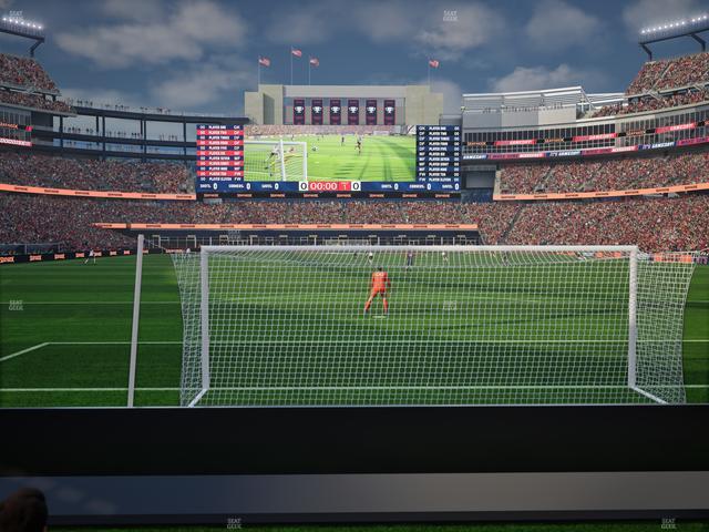 Gillette Stadium - Section 143 Seat View
