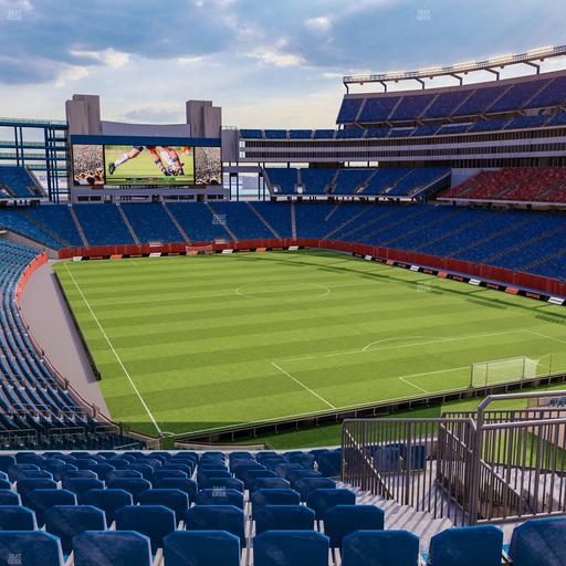 Gillette Stadium - Section 201 Seat View