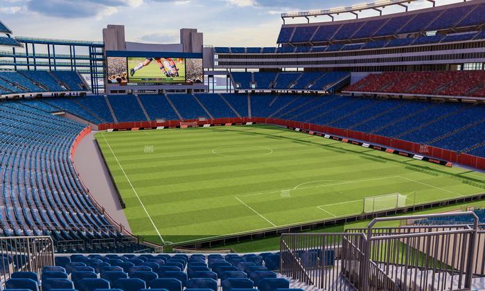 Gillette Stadium - Section 201 Seat View