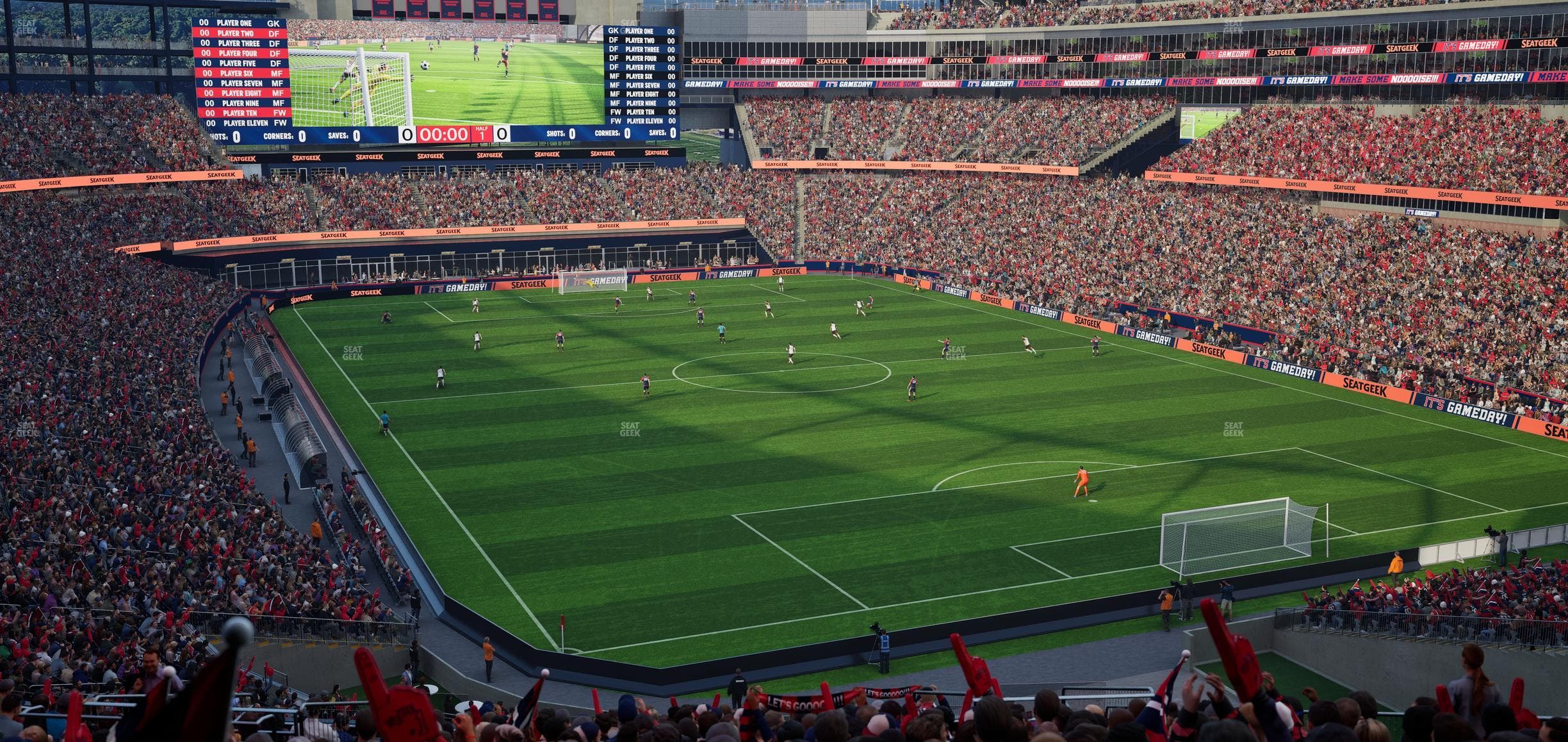 Gillette Stadium - Section 201 Seat View