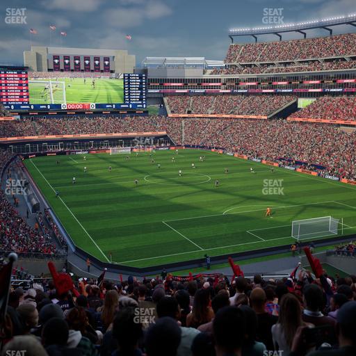 Gillette Stadium - Section 201 Seat View