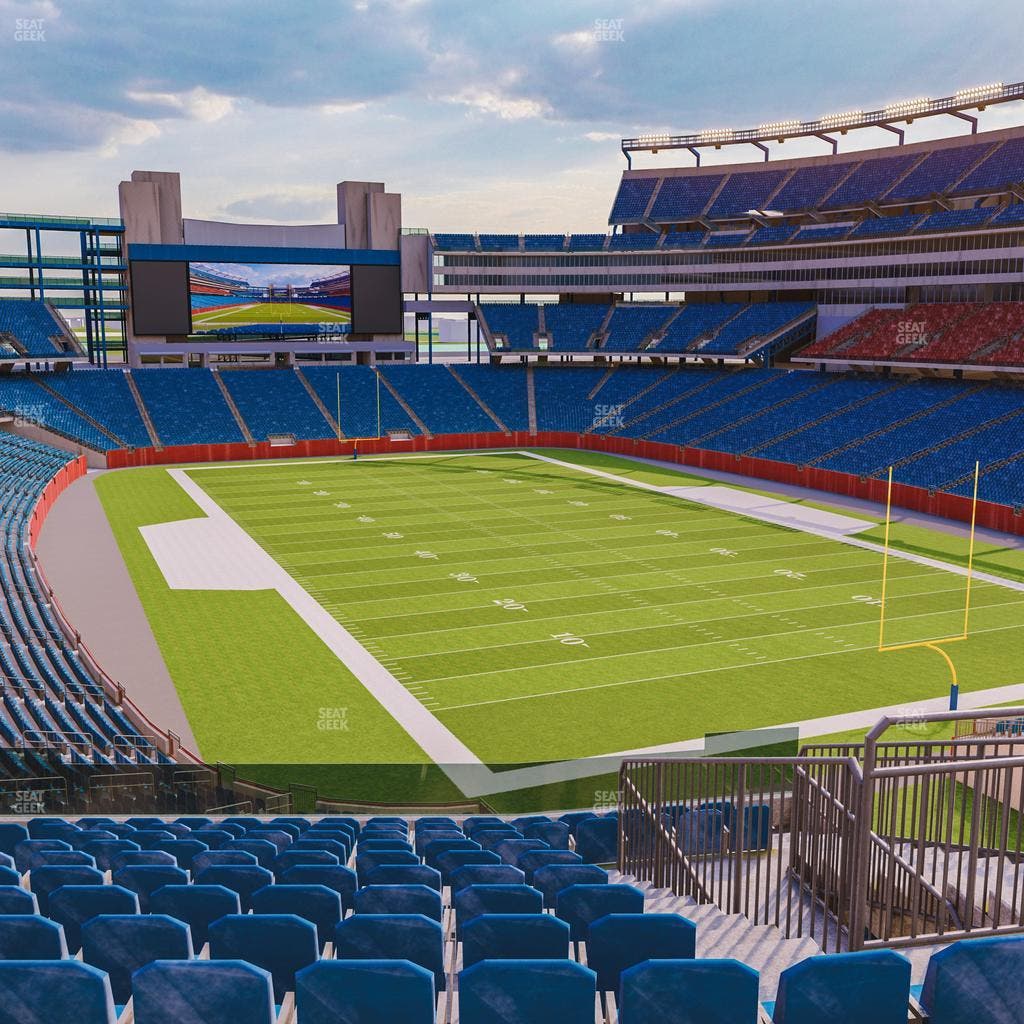 Gillette Stadium - Section 201 Seat View
