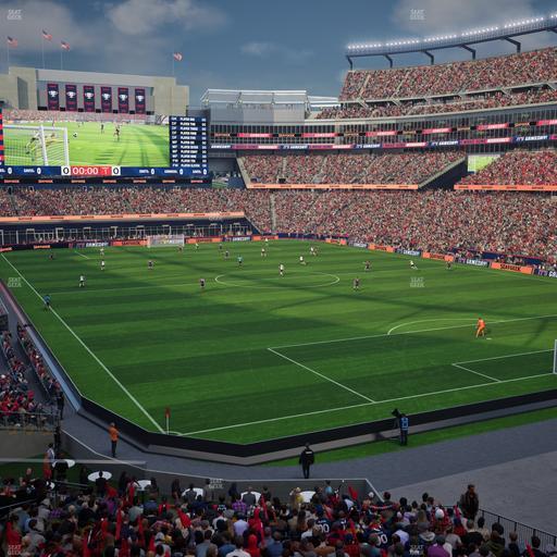 Gillette Stadium - Section 201 Seat View