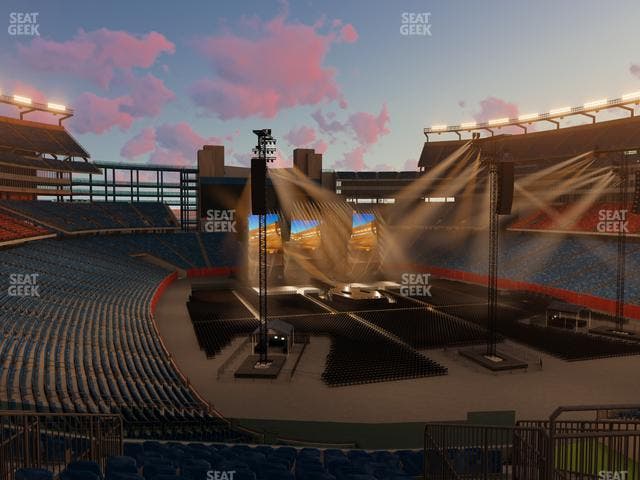 Gillette Stadium - Section 201 Seat View