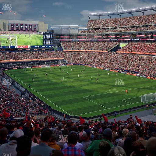 Gillette Stadium - Section 202 Seat View