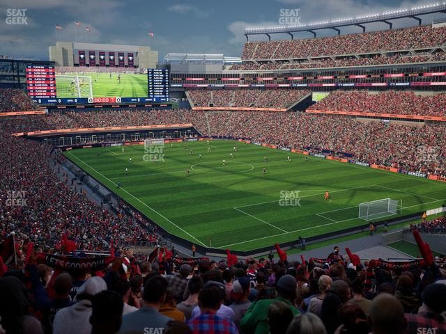 Gillette Stadium - Section 202 Seat View