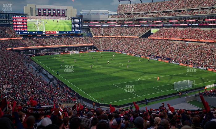 Gillette Stadium - Section 202 Seat View