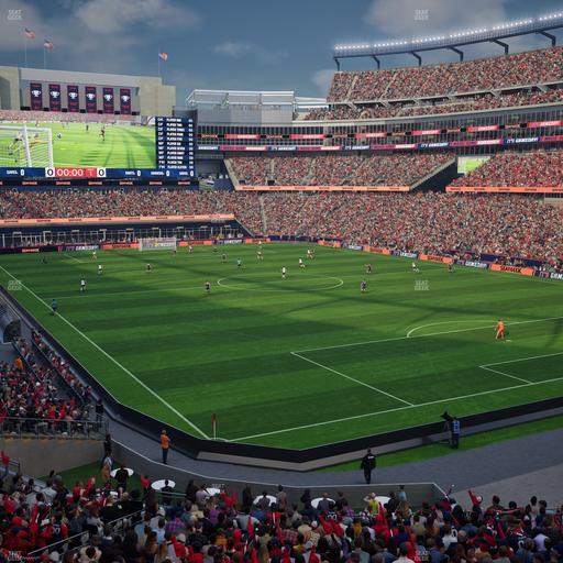 Gillette Stadium - Section 202 Seat View