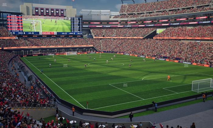 Gillette Stadium - Section 202 Seat View