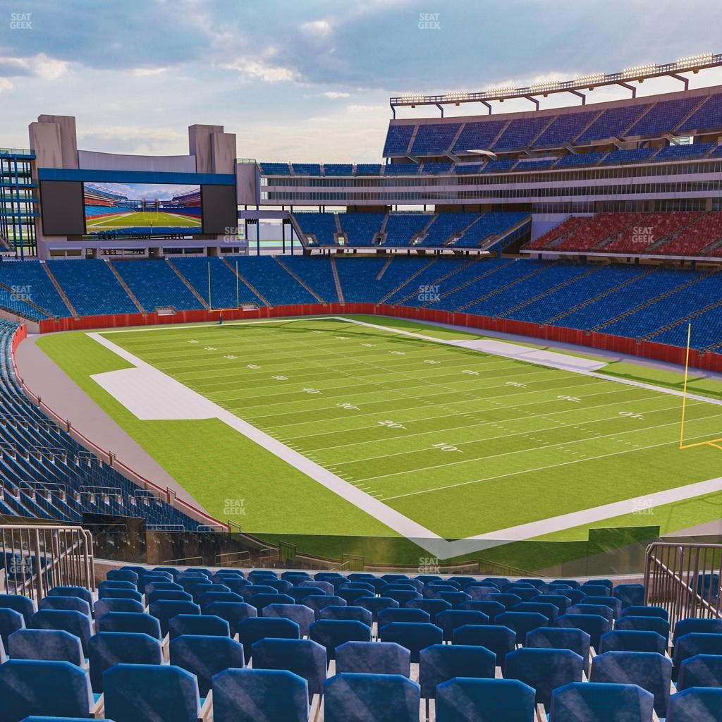 Gillette Stadium - Section 202 Seat View