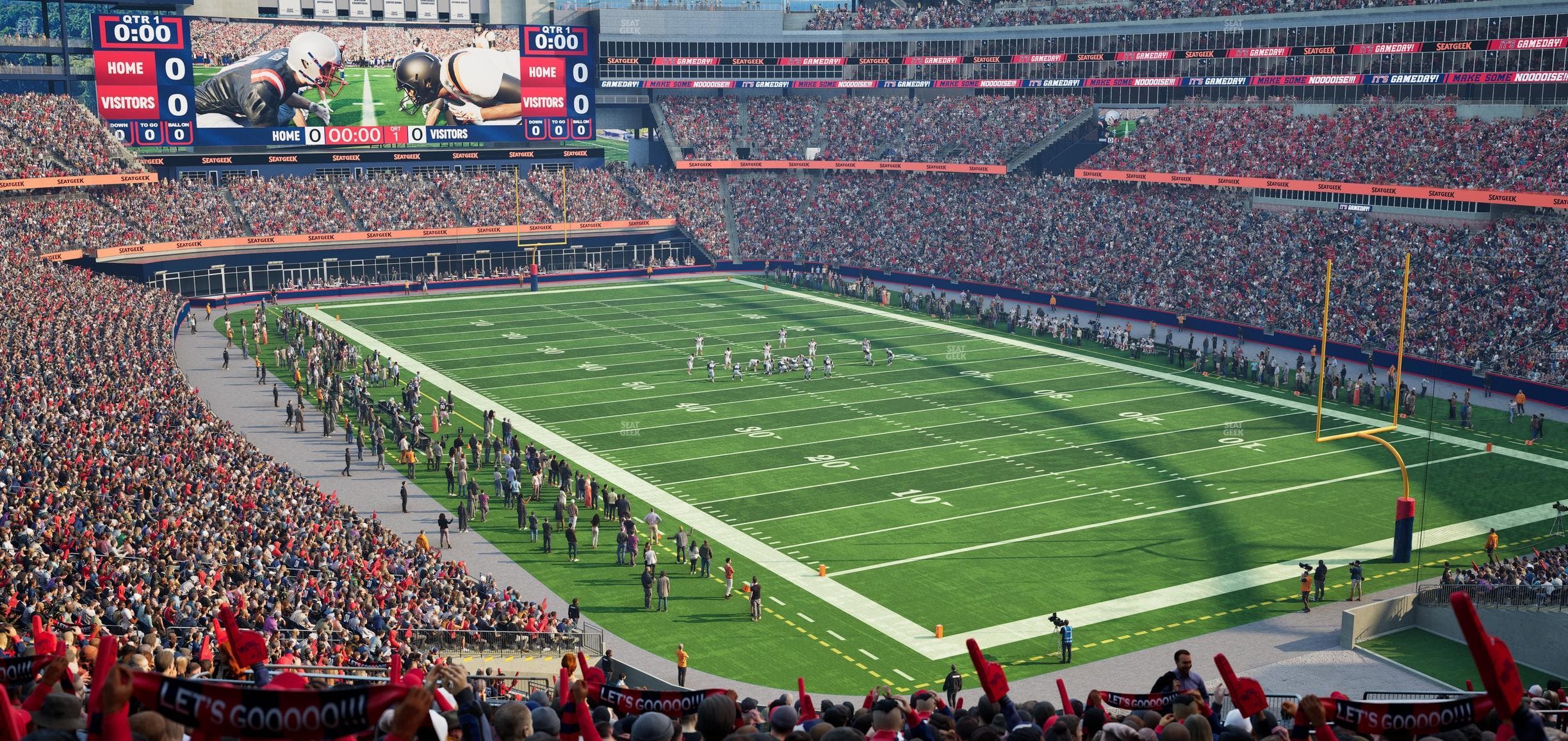 Gillette Stadium - Section 202 Seat View