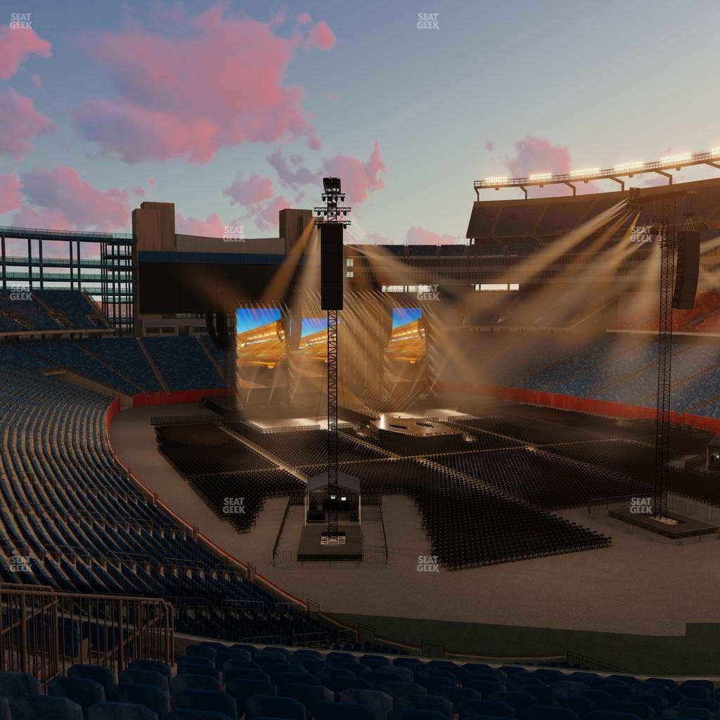 Gillette Stadium - Section 202 Seat View