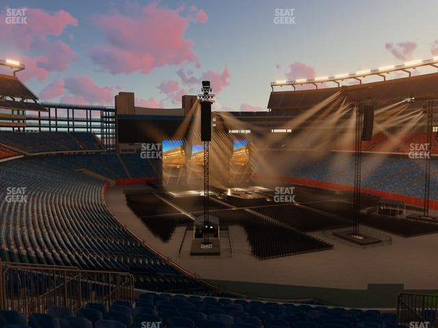 Gillette Stadium - Section 202 Seat View