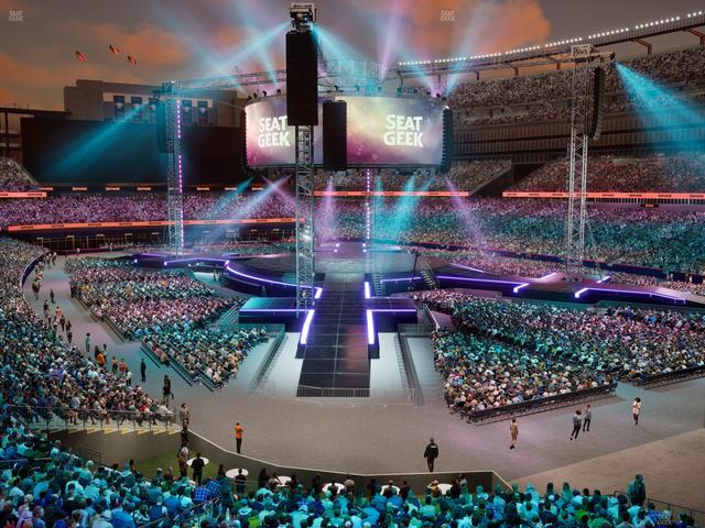 Gillette Stadium - Section 202 Seat View