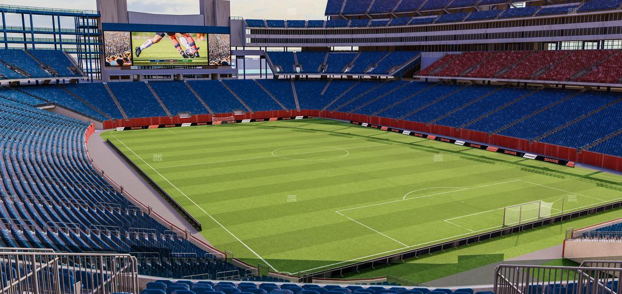 Gillette Stadium - Section 202 Seat View