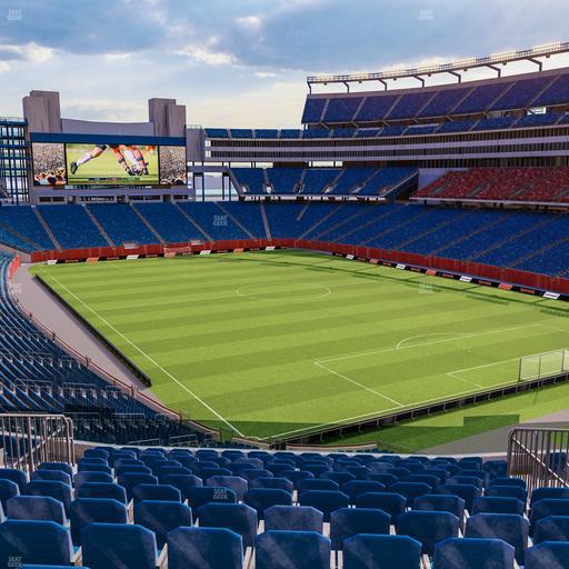 Gillette Stadium - Section 202 Seat View